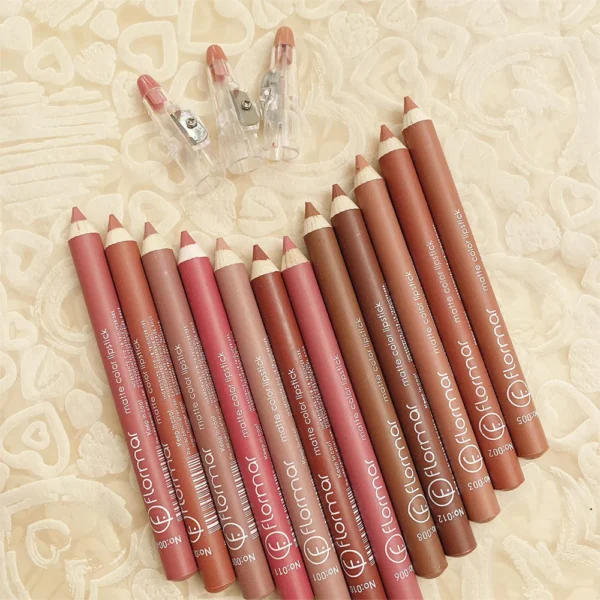 Flormar | Matte Lipstick Pencil 12pcs